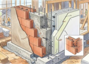 Diga adeus à parede fria de bloco aparente: as fôrmas ICF de isopor e concreto que montam uma casa como encaixe gigante e deixam o isolamento preso dentro da estrutura