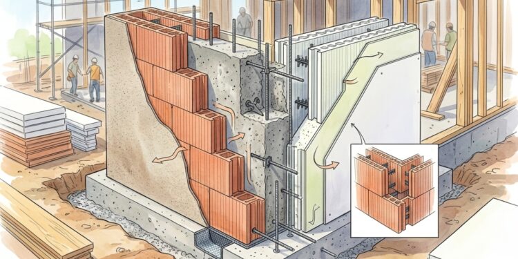 Como funciona o sistema ICF em paredes de concreto?