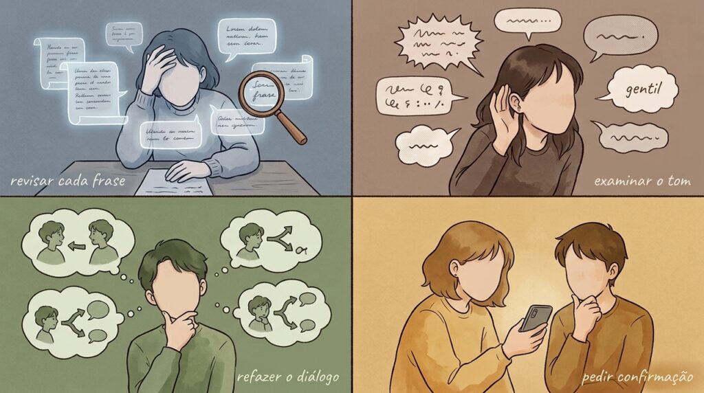 A psicologia explica por que algumas conversas ficam voltando à mente em busca de segurança
