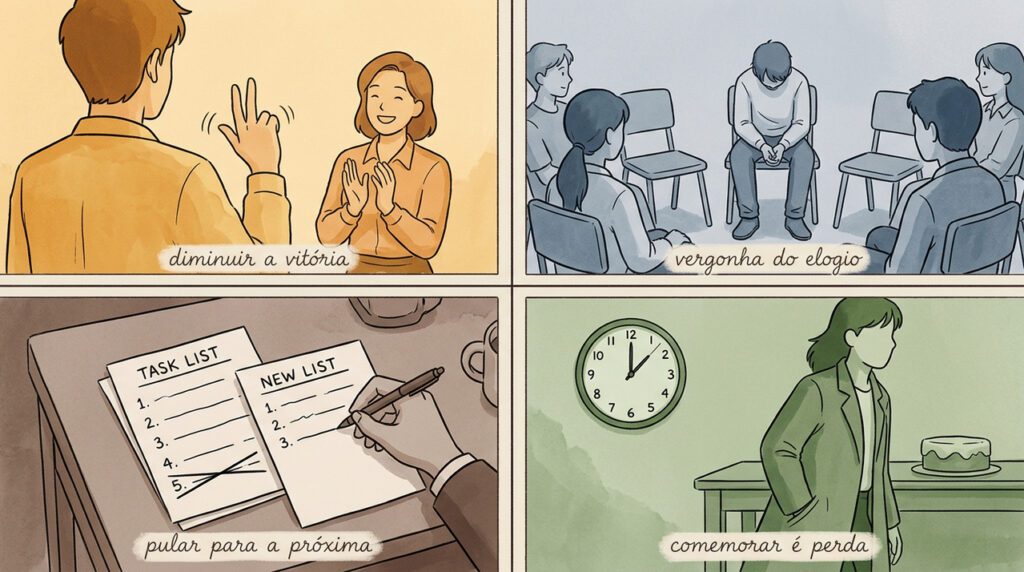 Pessoas que evitam comemorar as próprias conquistas podem não ser humildes, mas ter dificuldade de reconhecer valor em si mesmas