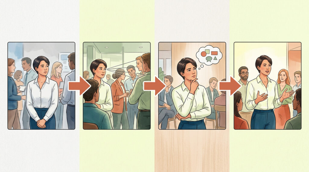 Pessoas que sempre observam antes de falar não são inseguras, segundo a psicologia, elas podem estar lendo o ambiente com mais precisão