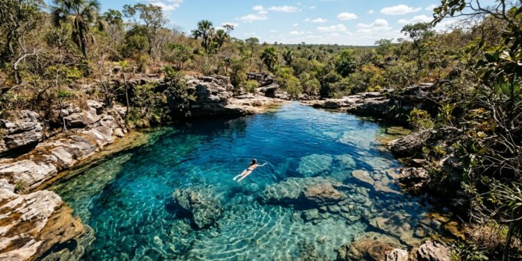 Piscinas naturais com 5 metros de profundidade e visibilidade total: a cidade maranhense guarda uma das 6 maravilhas do estado