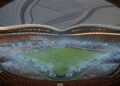 O Al Janoub Stadium resfria o campo e as arquibancadas mesmo sob o calor intenso do Catar