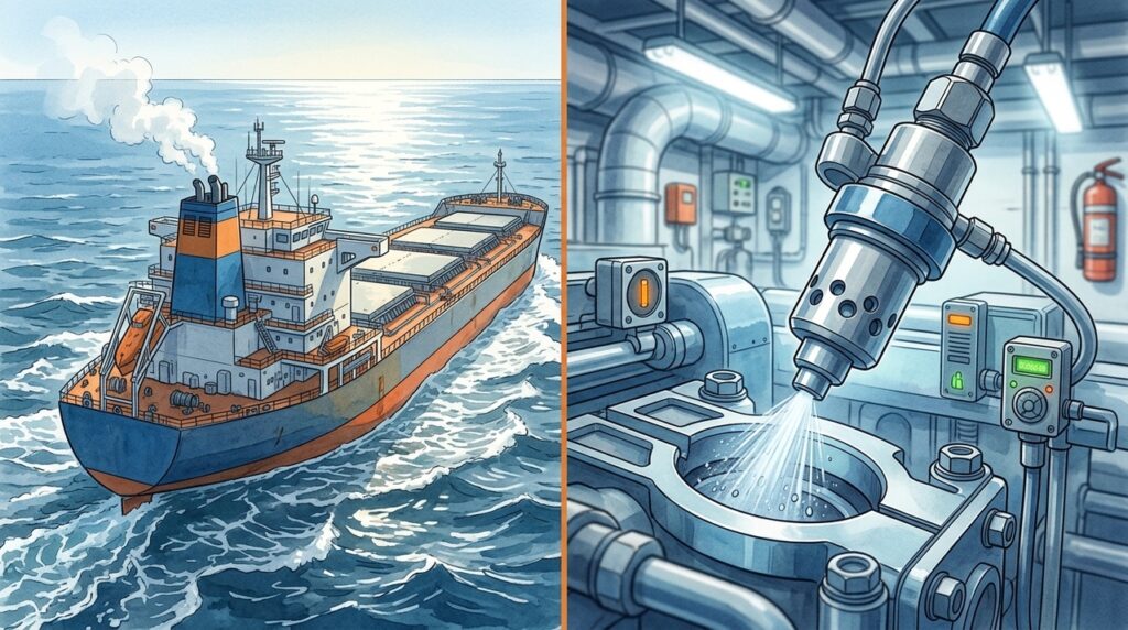 Motores a amônia tentam levar hidrogênio aos navios sem depender de tanques criogênicos