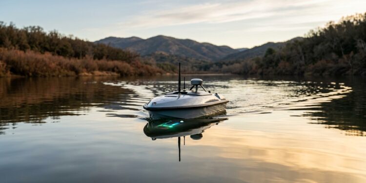 Drones aquáticos navegam sozinhos por rios e reservatórios e analisam a qualidade da água sem tripulação a bordo