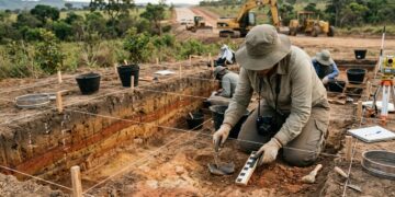 A profissão chamada antes da escavadeira quando uma obra pode esconder vestígios históricos