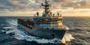 Navios autônomos começam a operar em rotas comerciais usando sensores, radares e inteligência artificial para navegar quase sozinhos
