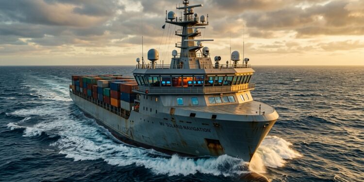 Navios autônomos começam a operar em rotas comerciais usando sensores, radares e inteligência artificial para navegar quase sozinhos