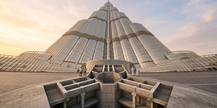 Estabilidade da Burj Khalifa pelo núcleo contrafortado em Y
