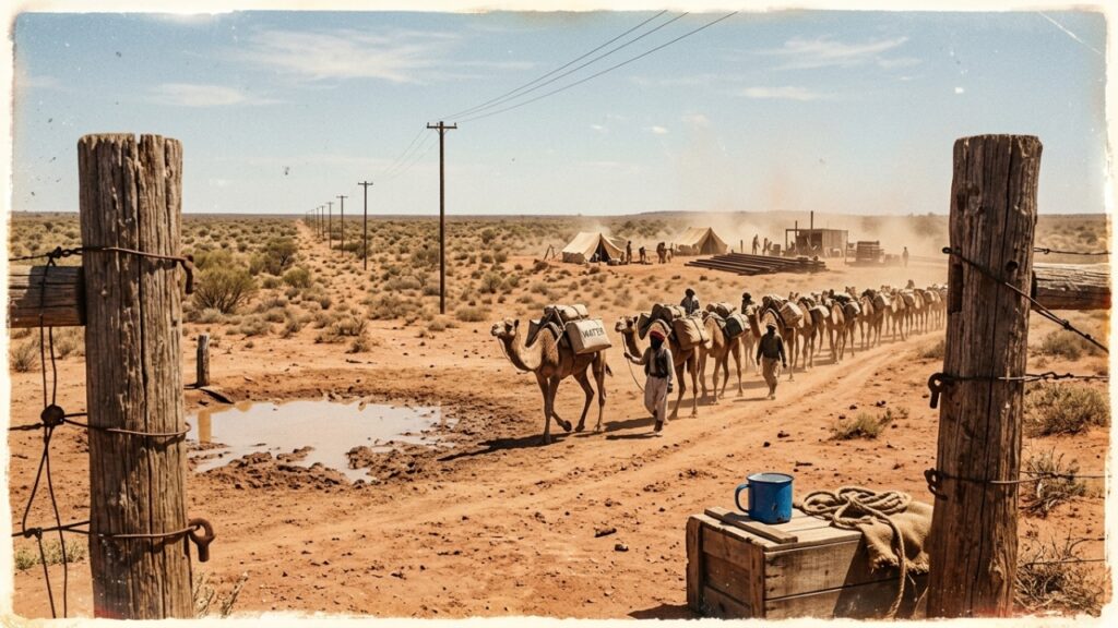 Como os camelos importados se tornaram ferais na Austrália