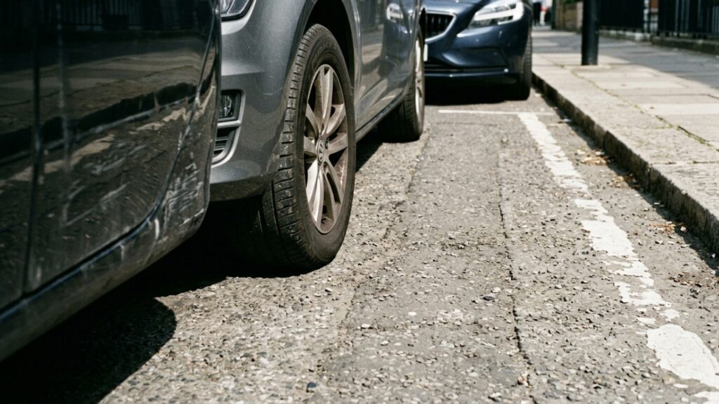O que o CTB diz sobre uma parada rápida em fila dupla