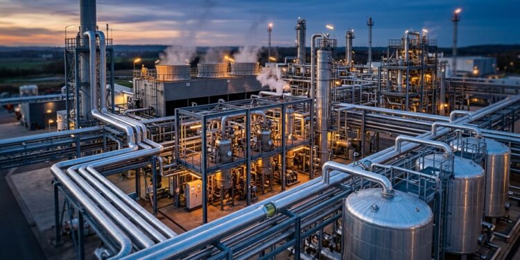 Plantas industriais ampliam a reutilização de carbono para fabricar combustíveis e produtos químicos