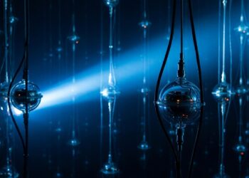IceCube usa 5.160 sensores presos na geleira para registrar clarões quase invisíveis vindos do espaço