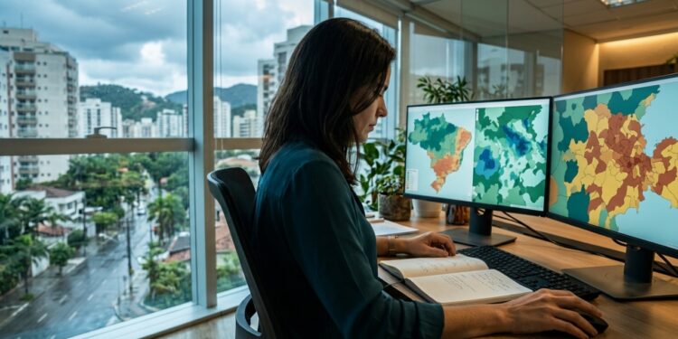 Analista de risco climático transforma dados em decisões