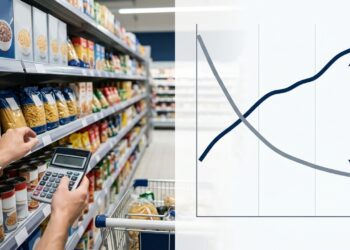 Por que a inflação pode cair e os preços do supermercado continuarem altos