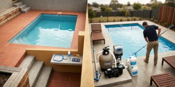Quanto custa manter uma piscina de 30 mil litros durante 1 ano em 2026 entre água, energia e produtos de limpeza
