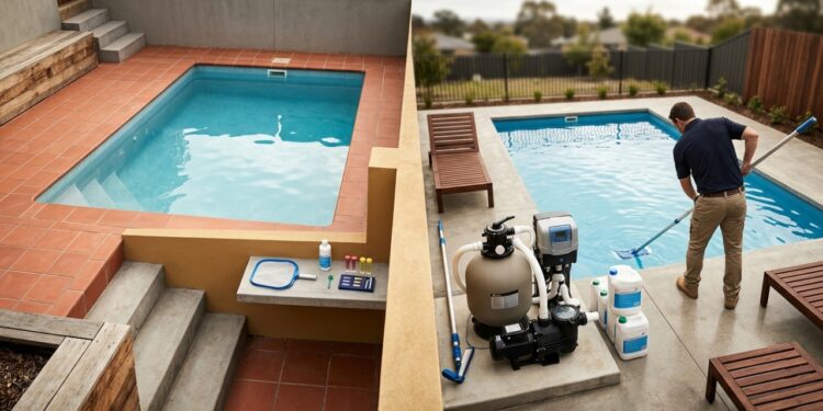 Custo anual de manutenção de piscina residencial