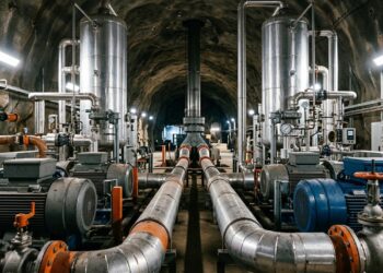Ar comprimido em cavernas de rocha pode guardar energia suficiente para abastecer centenas de milhares de casas durante horas