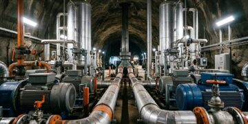 Ar comprimido em cavernas de rocha pode guardar energia suficiente para abastecer centenas de milhares de casas durante horas