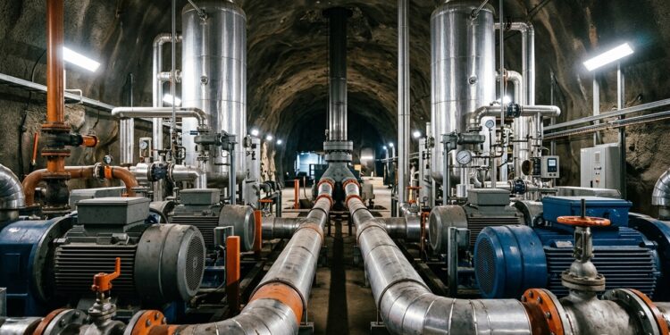 Ar comprimido em cavernas de rocha pode guardar energia suficiente para abastecer centenas de milhares de casas durante horas