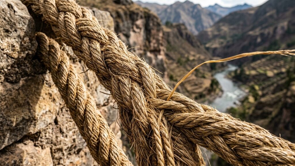 Como 4 comunidades refazem a ponte Q’eswachaka todos os anos