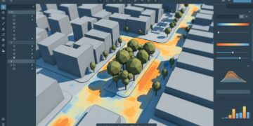 Gêmeos digitais de árvores ajudam cidades a encontrar os melhores lugares para plantar áreas verdes e reduzir o calor urbano