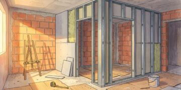 O segredo do drywall bem feito está no que fica escondido dentro da parede!