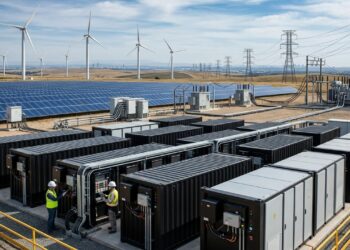 Por que baterias gigantes estão ganhando espaço ao lado de usinas de energia renovável