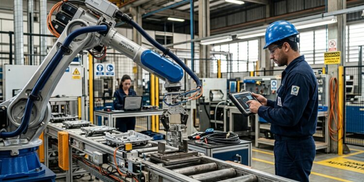 Engenheiro de robótica integra máquinas, sensores e software