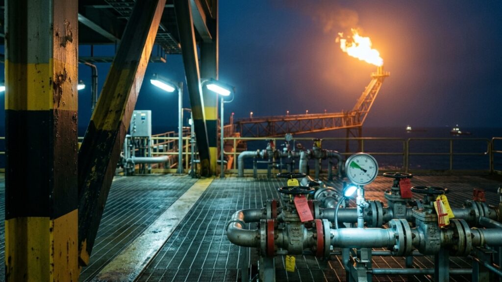 Para que serve o flare em uma plataforma de petróleo