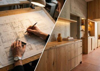 O arquiteto de interiores une circulação, iluminação e conforto em um único projeto