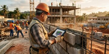 O mestre de obras mudou e a tecnologia já faz parte da rotina no canteiro