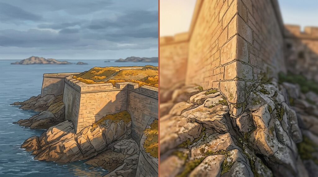 Integrada às rochas de um arquipélago, a Fortaleza de Suomenlinna foi construída para vigiar rotas marítimas e ainda impressiona pela engenharia