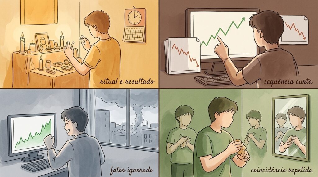 A psicologia explica por que nossa mente cria uma sensação de controle mesmo quando o resultado depende principalmente do acaso