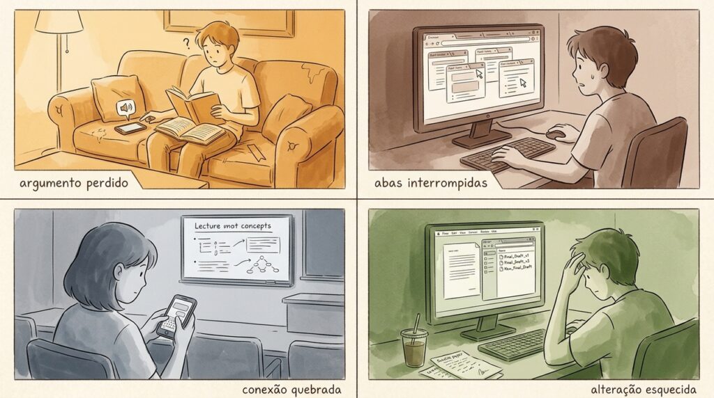 A psicologia explica por que interromper uma distração pode ser mais difícil do que nunca tê-la começado