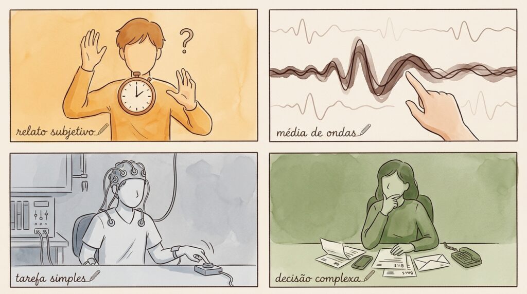 O cérebro consegue tomar pequenas decisões antes mesmo de termos a sensação consciente de escolhê-las