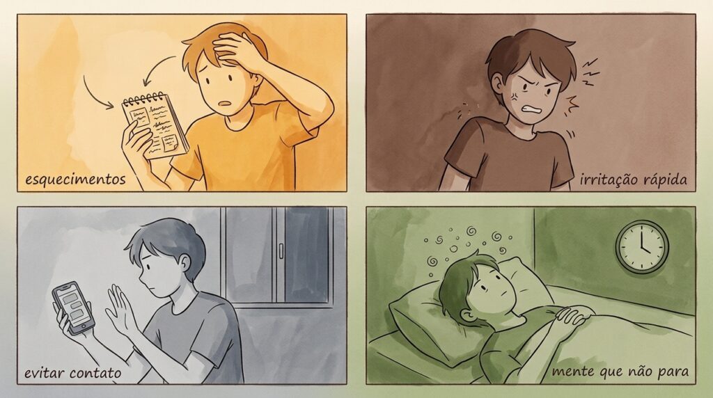 5 comportamentos que podem indicar sobrecarga emocional sem você perceber