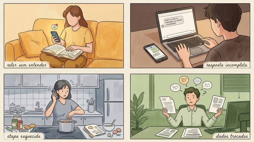 A psicologia explica por que fazer muitas tarefas ao mesmo tempo costuma reduzir a qualidade da atenção