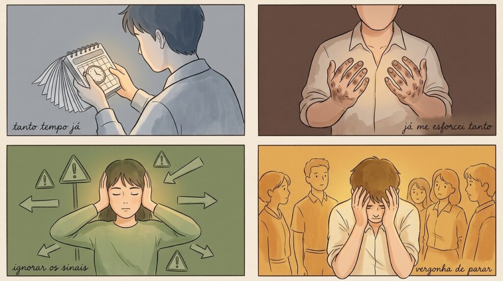 A psicologia explica por que algumas pessoas continuam investindo em algo que claramente já deixou de valer a pena