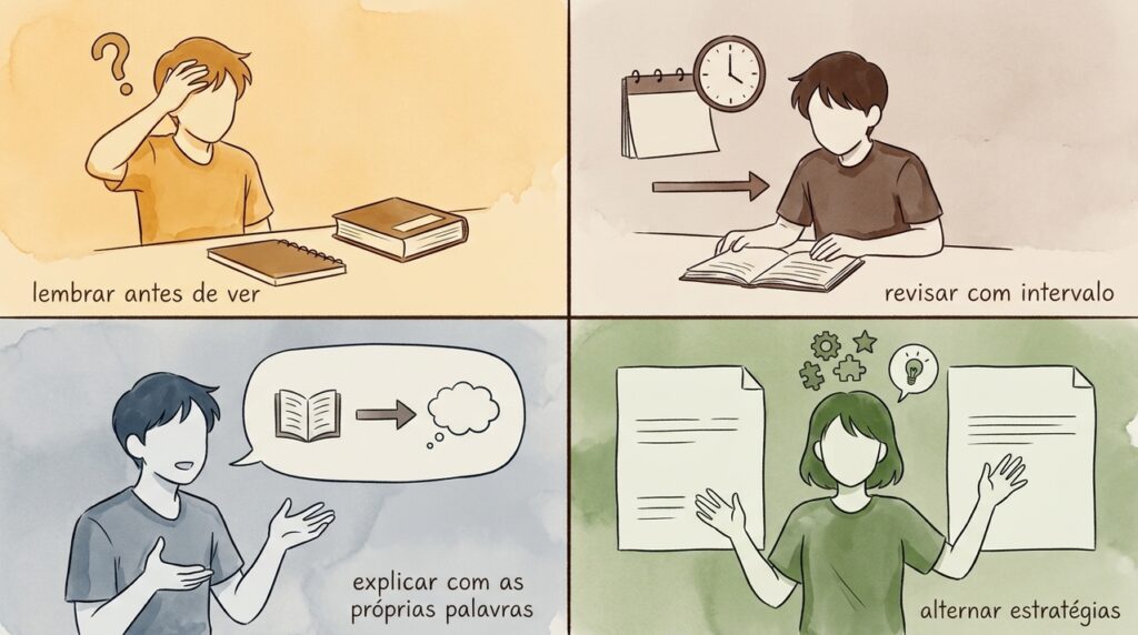 Tarefas fáceis demais parecem produtivas, mas nem sempre preparam a memória para lembrar depois