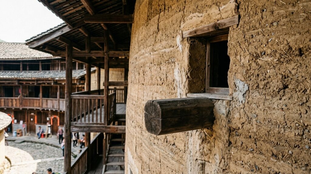Como funcionam as casas de terra coletivas de Fujian