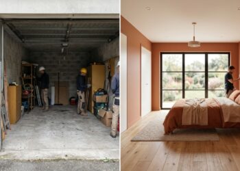 Quanto custa transformar uma garagem de 20 m² em suíte em 2026? O banheiro pesa mais que as paredes