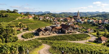 Berço do espumante brasileiro e dentro da primeira Denominação de Origem de vinhos do país: a cidade da Serra Gaúcha a 110 km de Porto Alegre