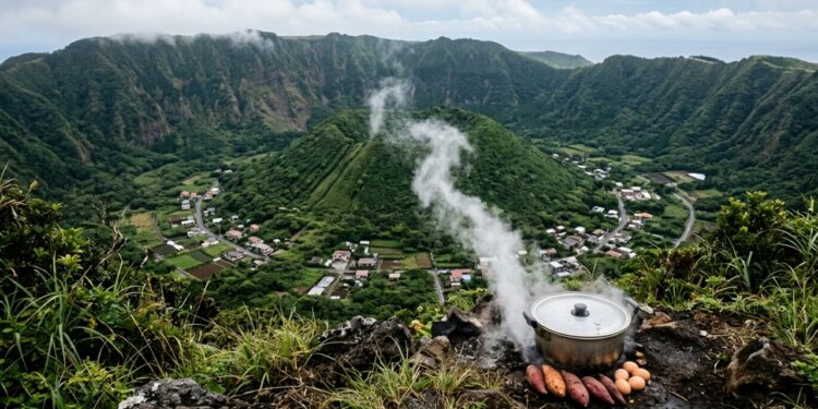 Como Aogashima usa calor vulcânico no cotidiano