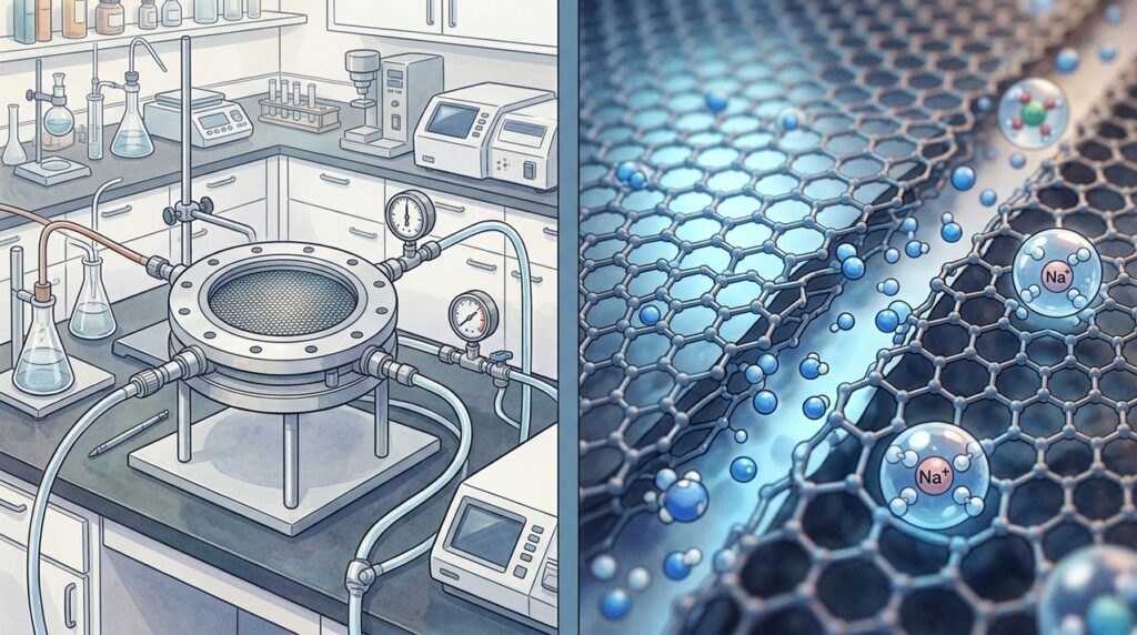 Membranas à base de grafeno criam canais nanométricos para separar sais e contaminantes da água