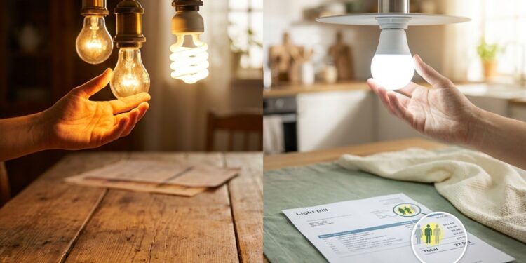 Trocar lâmpadas por LED custa de R$ 80 a R$ 500, mas o retorno muda muito conforme as horas de uso