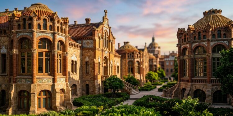 Um hospital histórico em Barcelona esconde cerca de 1 quilômetro de túneis que conectavam seus pavilhões sob jardins e áreas abertas
