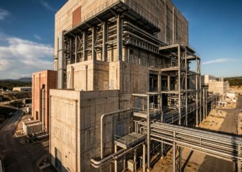 Um complexo de 80 metros e 440 mil toneladas foi construído para receber uma máquina que tenta reproduzir na Terra as reações de fusão que alimentam as estrelas