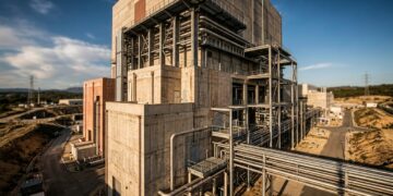Um complexo de 80 metros e 440 mil toneladas foi construído para receber uma máquina que tenta reproduzir na Terra as reações de fusão que alimentam as estrelas