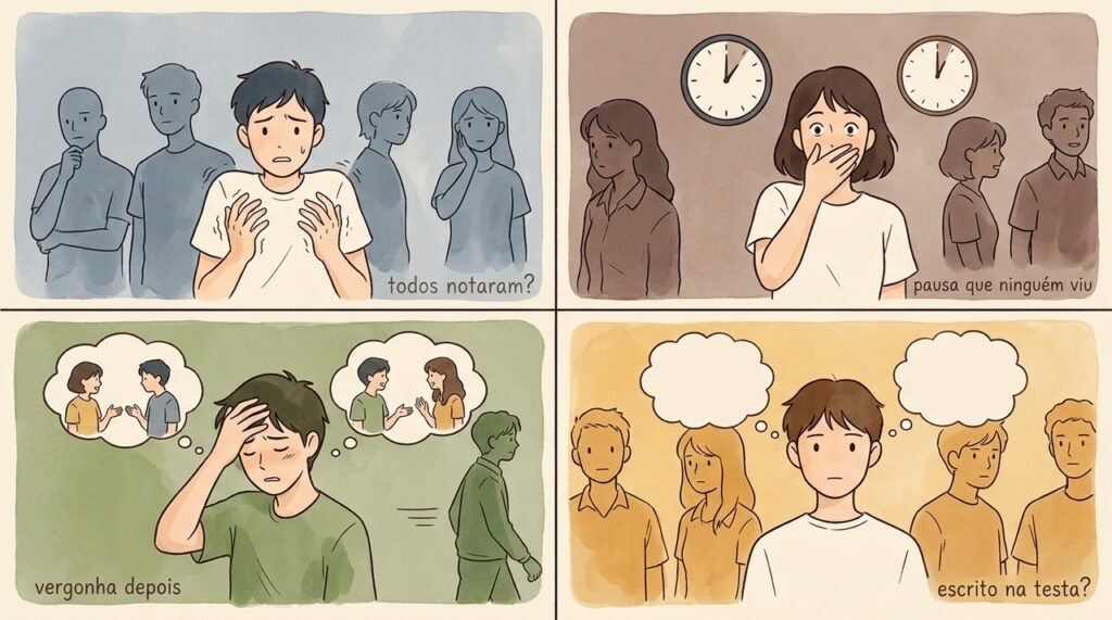 A psicologia mostra como emoções intensas podem criar a sensação de estar sendo lido por todos